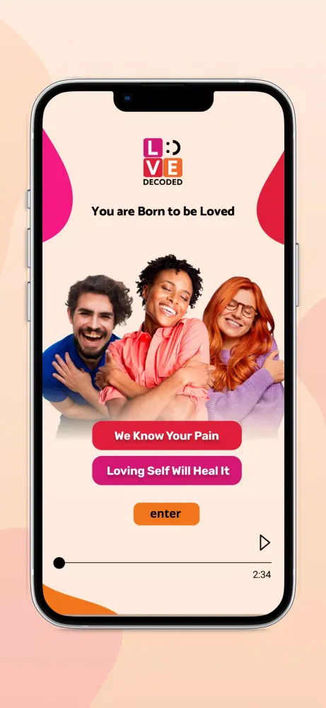 ภาพหน้าจอของ The Love Decoded App - Public