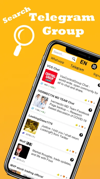 Captures d'écran de Group Finder