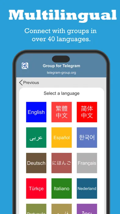 Скриншоты Group for Telegram