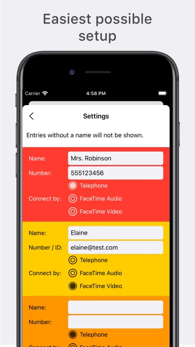 Zrzuty ekranu Speed Dial Easy
