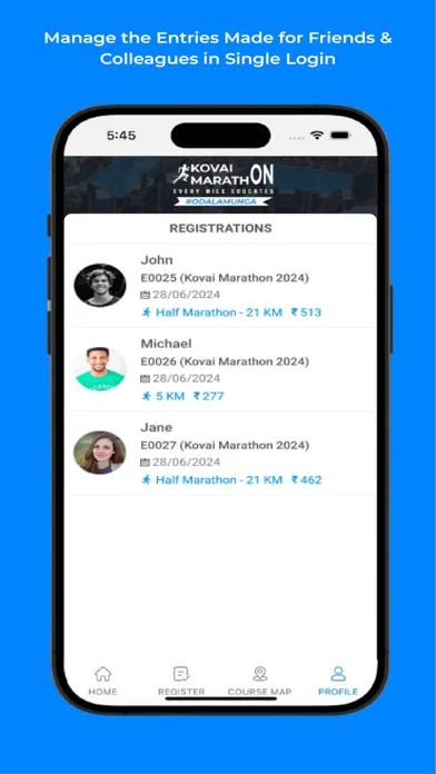 Скриншоты Kovai MarathON