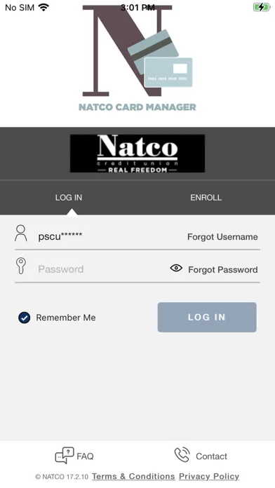 Natco Card Manager سکرین شاٹس