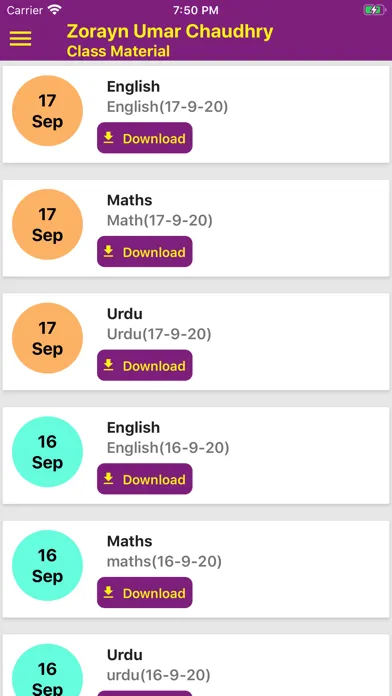 The NGS School Diary应用截图