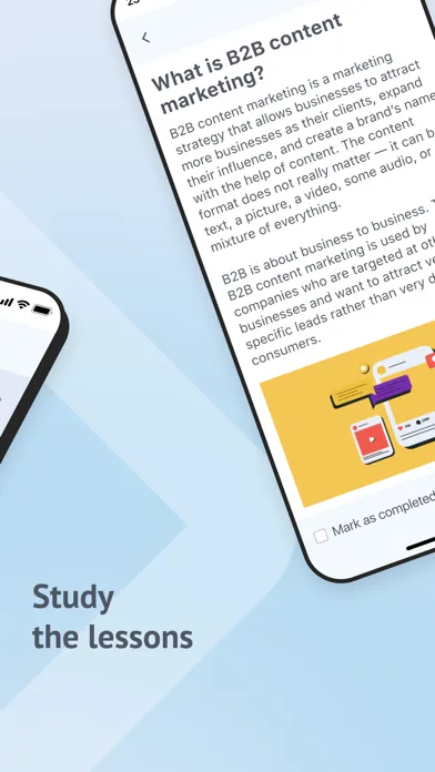 Zrzuty ekranu Education by SendPulse