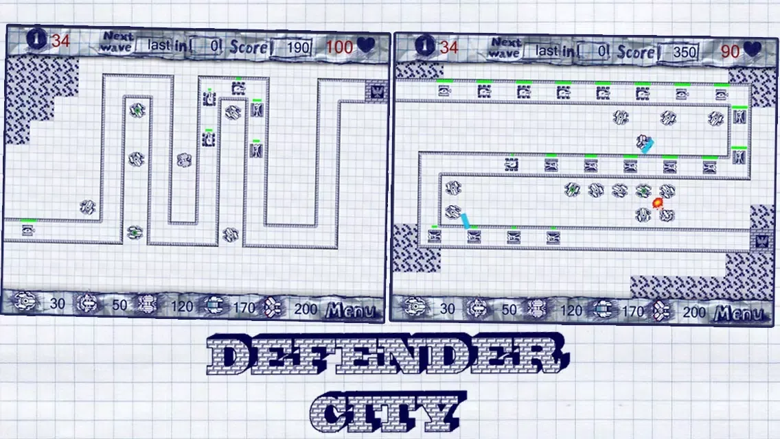 Defender City Lite Screenshots