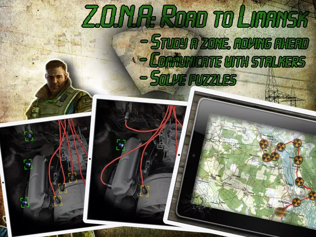 Ảnh chụp màn hình của Z.O.N.A: Road to Limansk HD iPad 