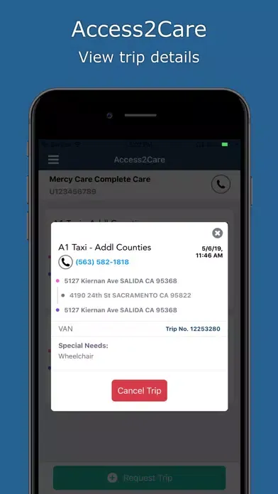 Capturas de pantalla de Access2Care