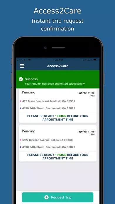 Capturas de pantalla de Access2Care