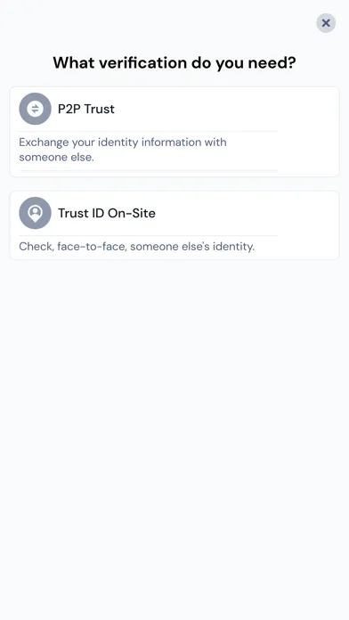 TrustMe: Your Digital Identity سکرین شاٹس