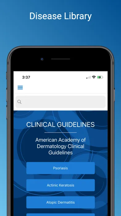 Скриншоты Clinical Guidelines