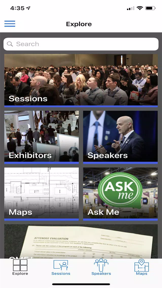 AAD Meetings Screenshots