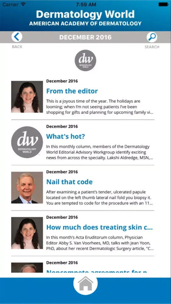 Captures d'écran de Dermatology World
