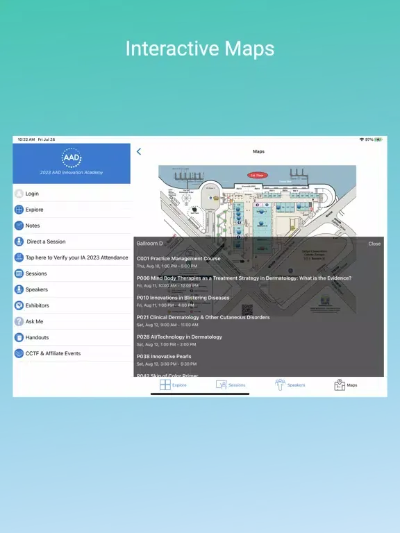 AAD 2023 Innovation Academy iPad  スクリーンショット
