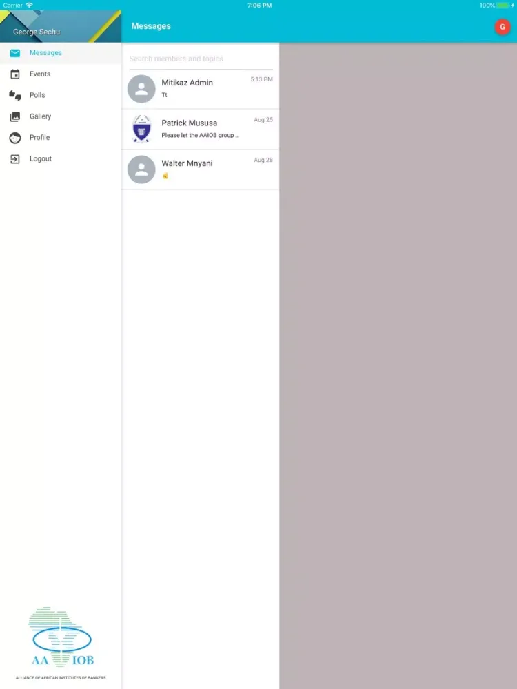 Скриншоты AAIOB iPad 