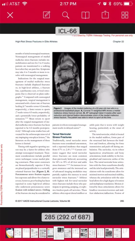 AAOS Access Screenshots