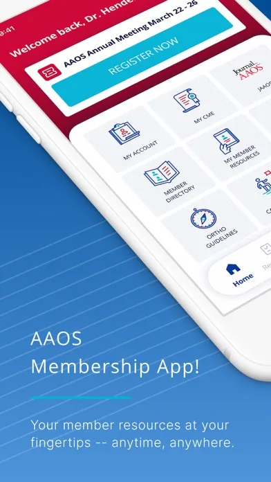 صور Membership App - AAOS
