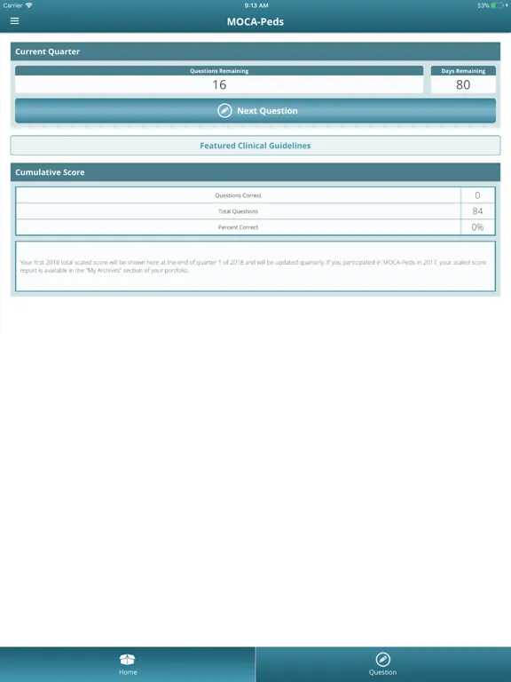 صور MOCA-Peds | Pediatrics Exam iPad 