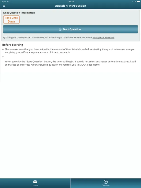 صور MOCA-Peds | Pediatrics Exam iPad 