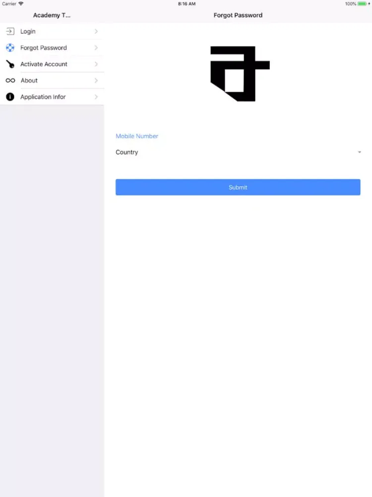 Academy Teachers iPad 应用截图