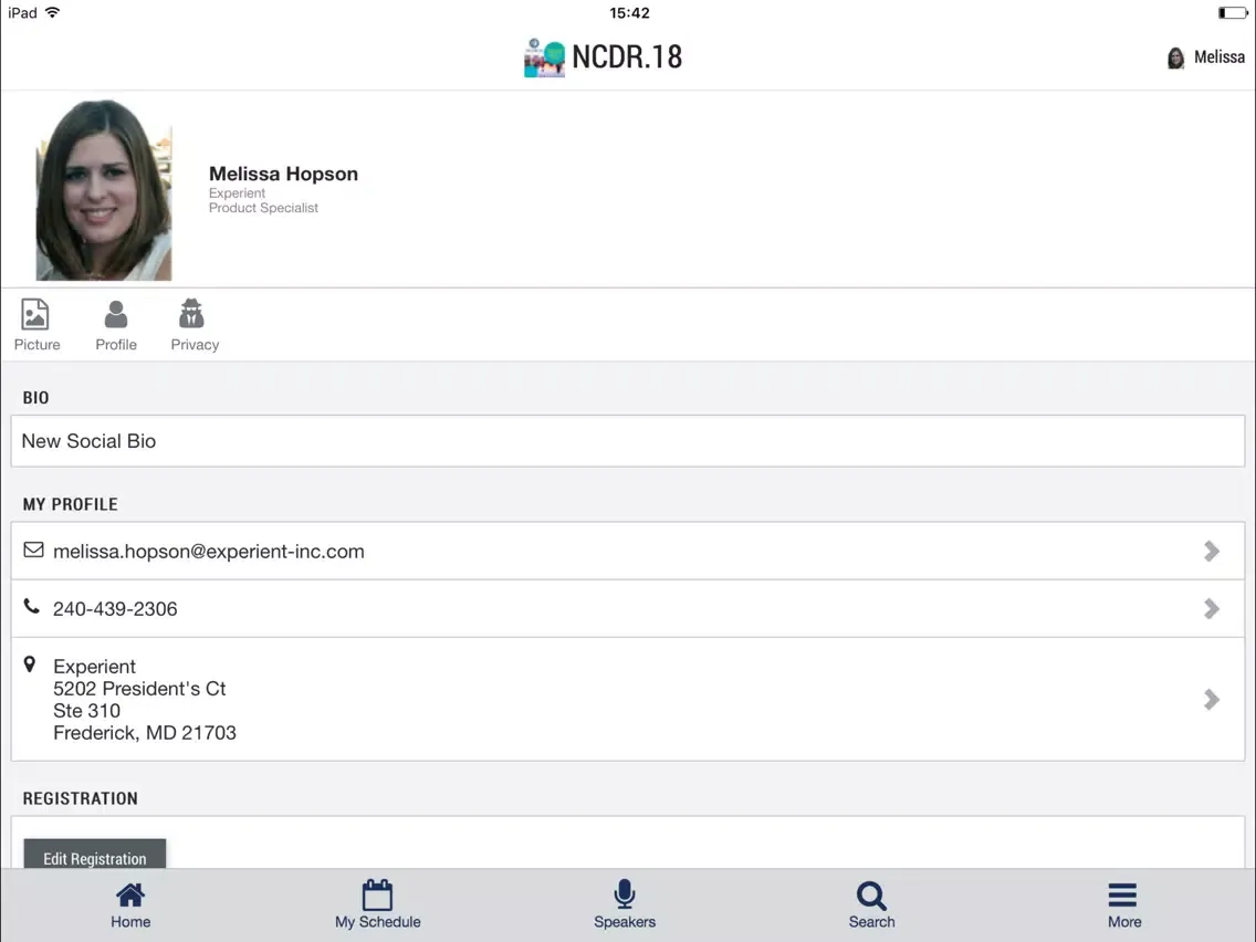 صور NCDR.18 Annual Conference iPad 