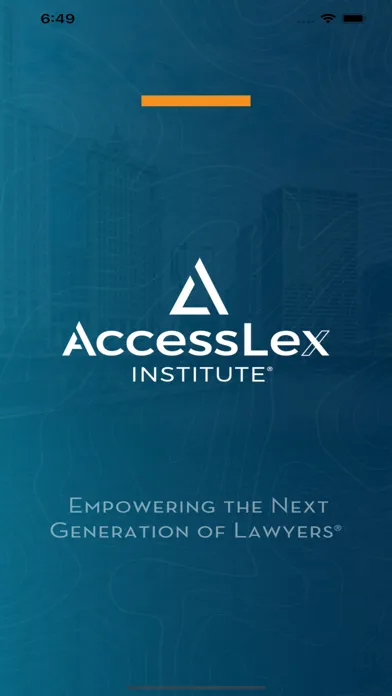 Zrzuty ekranu AccessLex Institute Events