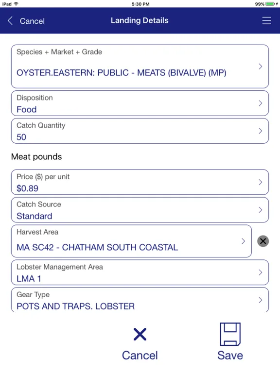 SAFIS eDR/mobile iPad 应用截图