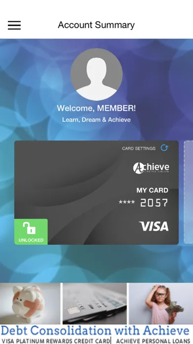 Achieve Card应用截图