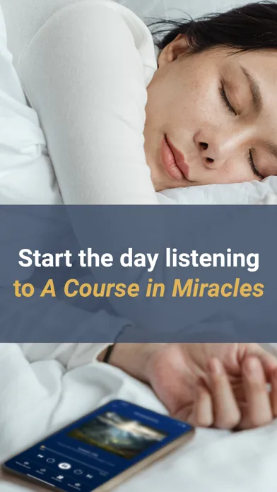 Captures d'écran de A Course in Miracles Audio