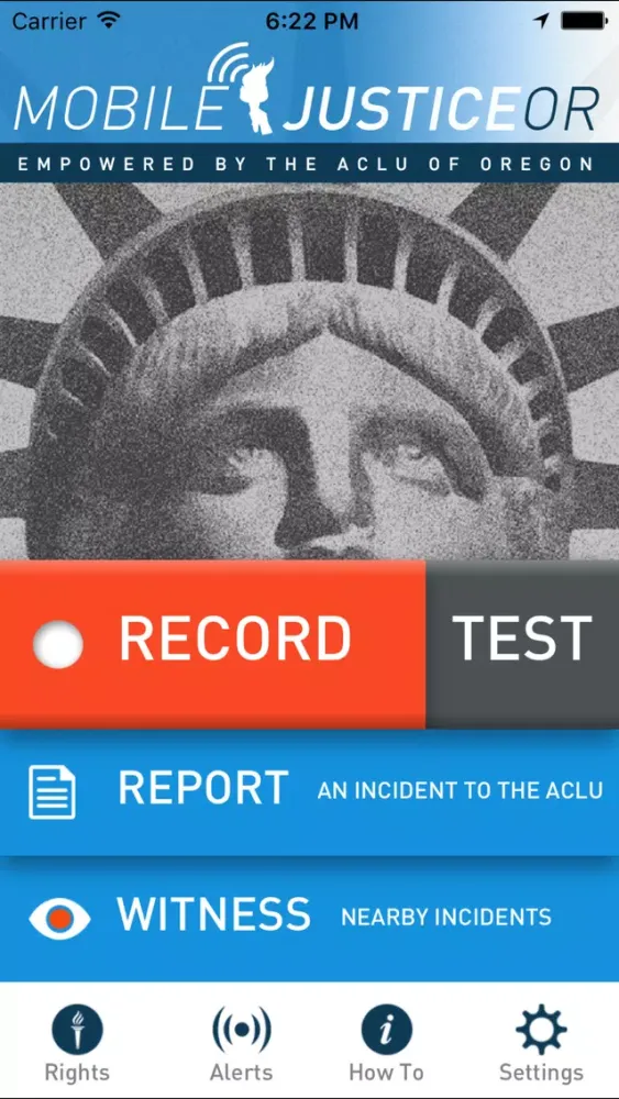 ภาพหน้าจอของ Mobile Justice - Oregon
