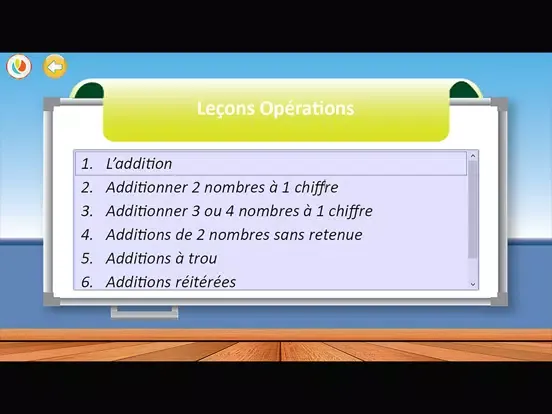 EDUQUAT Math 1AF iPad  Screenshots