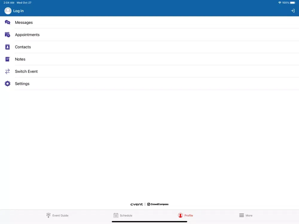 ACT-IAC iPad  Ekran Görüntüleri