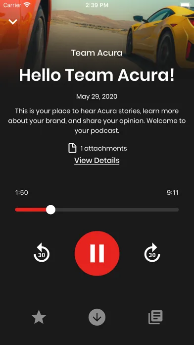 Acura Podcast スクリーンショット