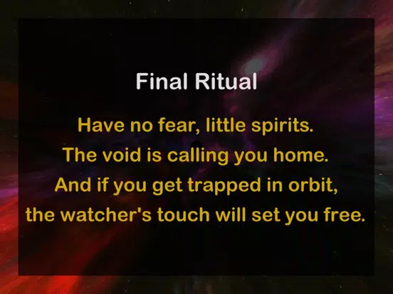 Ảnh chụp màn hình của Final Ritual iPad 