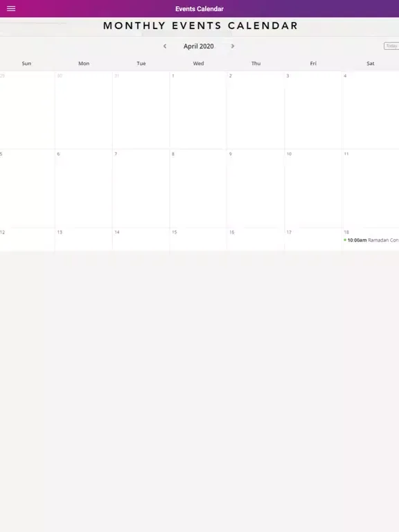 All Dulles Area Muslim Society iPad 应用截图
