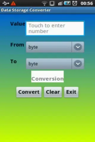 Capturas de tela do Mega Unit Converter