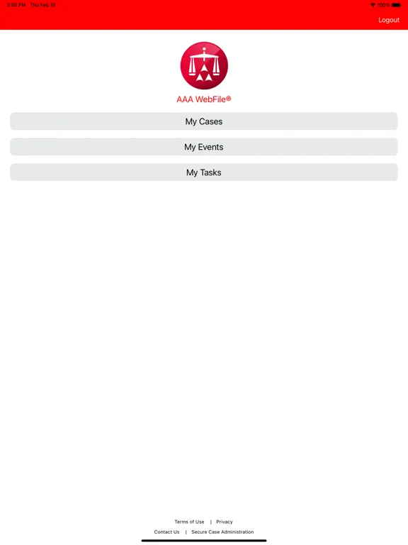 Screenshot di AAA WebFile iPad 