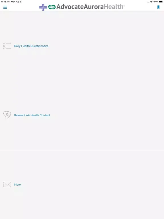 Capturas de pantalla de SafeCheck with Advocate Aurora iPad 