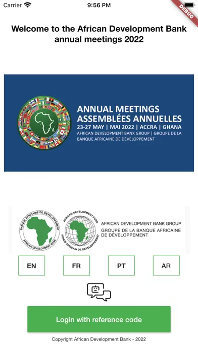 Zrzuty ekranu AfDB AM 2022