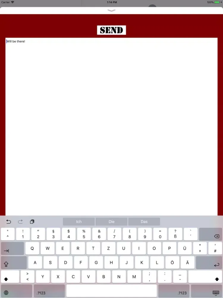 Top Secret Messages iPad  スクリーンショット