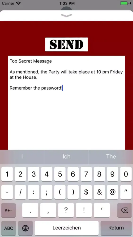 Top Secret Messages スクリーンショット