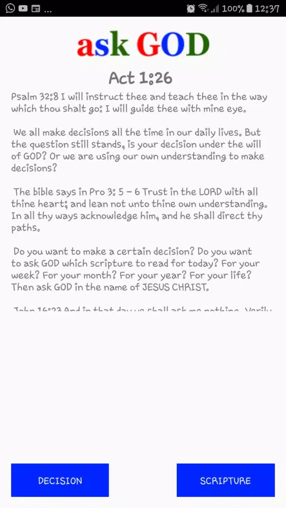 Скриншоты Ask God