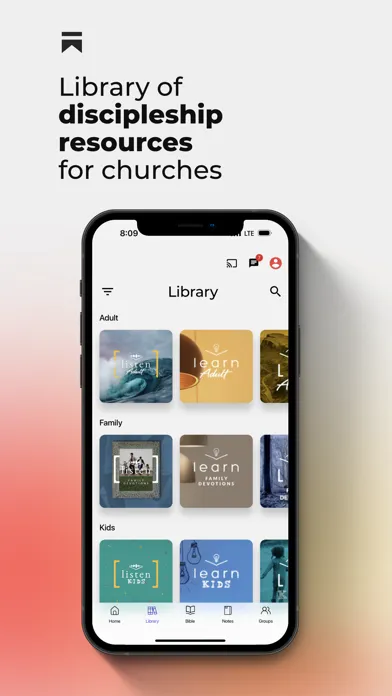 Capturas de pantalla de Bible Engagement Project