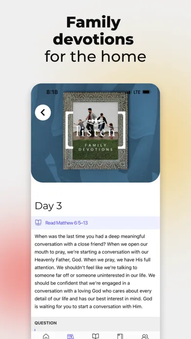 Capturas de pantalla de Bible Engagement Project