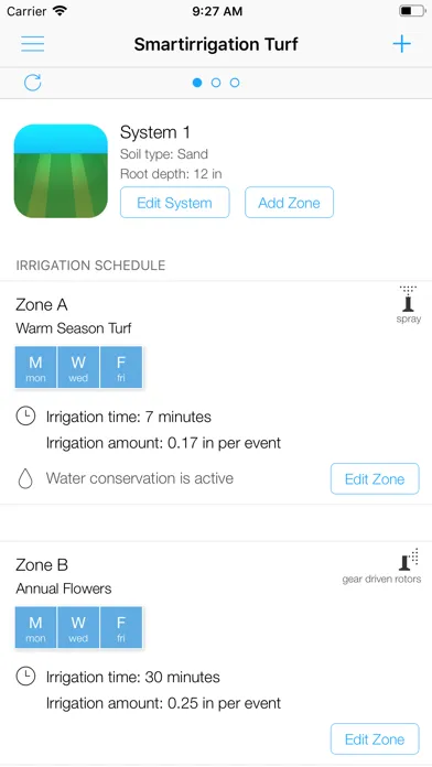 Smartirrigation Turf سکرین شاٹس