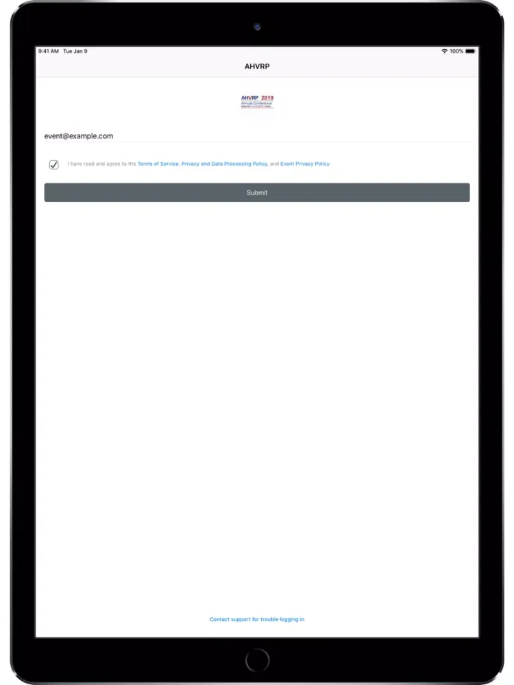 AHVRP iPad  Screenshots