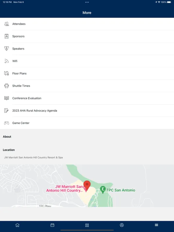 Zrzuty ekranu AHA Meetings & Events iPad 