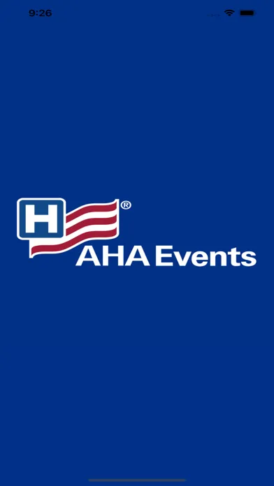 Zrzuty ekranu AHA Meetings & Events