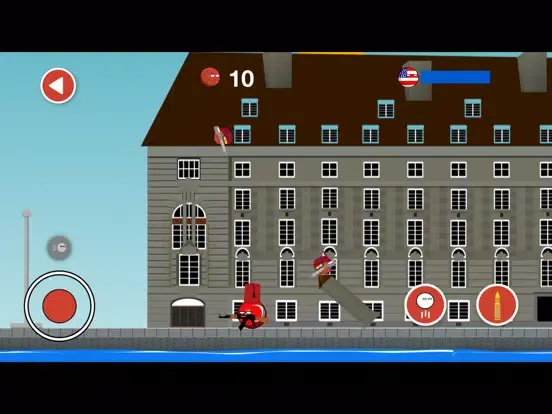 Capturas de tela do CB Attack on Martian iPad 