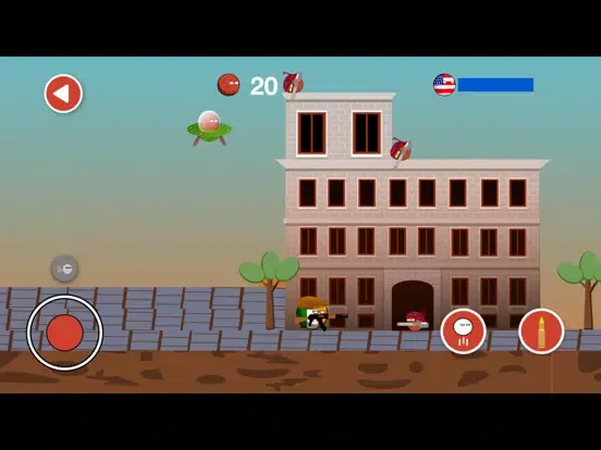 Capturas de tela do CB Attack on Martian iPad 