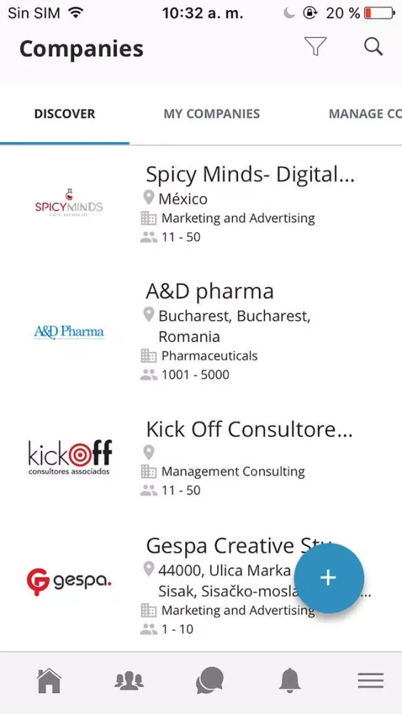 AlumNet - AIESEC Screenshots